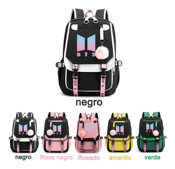 Mochila Kawaii De Estilo Coreano Con Interfaz Usb+llavero Mochila Kawaii De Estilo Coreano Con Interfaz Usb+llavero