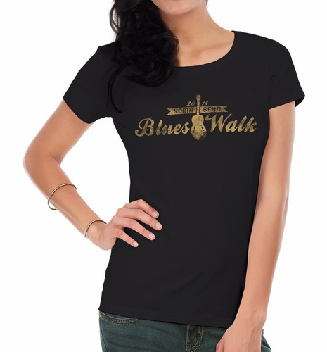 Remera Mujer   Blues1 Inkpronta