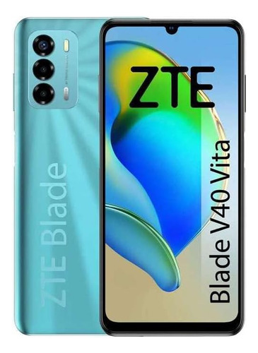 Celular Zte Blade V40 Vita 3gb+128gb Dual Sim | 48mp Cámara | Liberado | Verde 