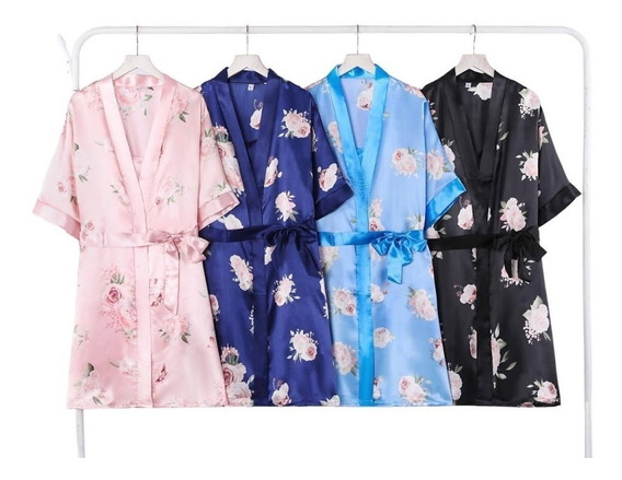 Ropa Ropa de género neutro para adultos Pijamas y batas Batas Hermoso kimono vintage artículo FOB090822-05 