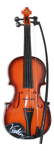 Violin Infantil Simil Madera De 42 Cm Con Arco Ploppy 815176