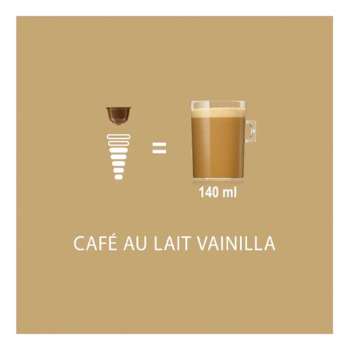 Cápsulas Dolce Gusto Café Au Lait Vainilla