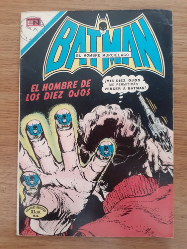 Cómic Batman Número 615 Editorial Novaro 1972