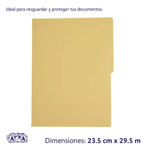 D Folder Tamaño Carta De Colores Pastel 100 Piezas Apsa