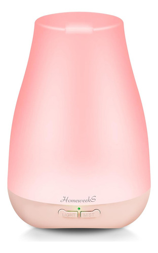 Difusor De Aceites Esenciales Homeweeks De 100 Ml, Con Modo