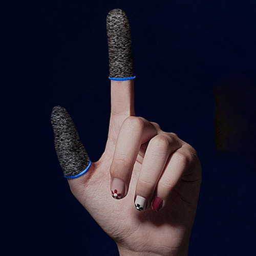 1 Par De Guantes De Pulgar A Prueba De Sudor Sin Azul.
