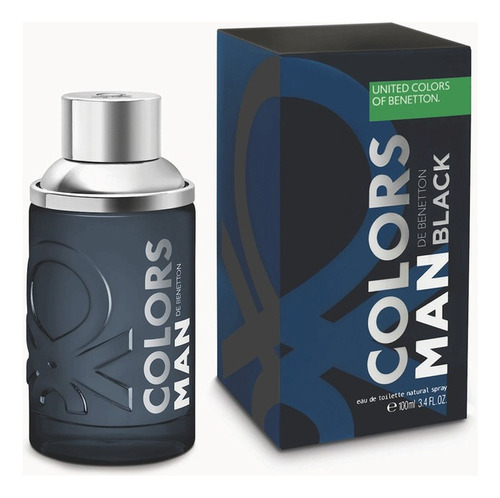 Benetton Colors Black Edt 100ml Hombre