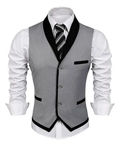 Chalecos para traje hombre sale