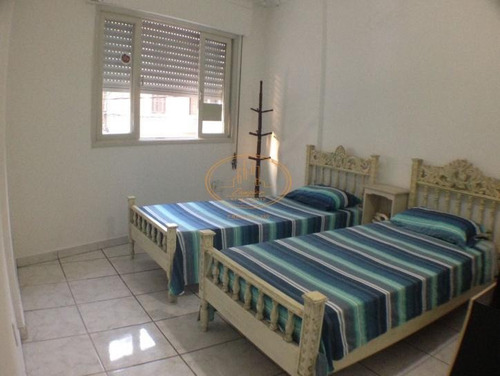 Apartamento Com 1 Dormitório(s) Localizado(a) No Bairro Itararé Em São Vicente / São Vicente - 6106