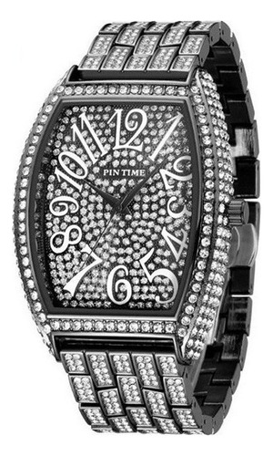 Reloj De Cuarzo Con Diamantes De Moda Pintime 2851