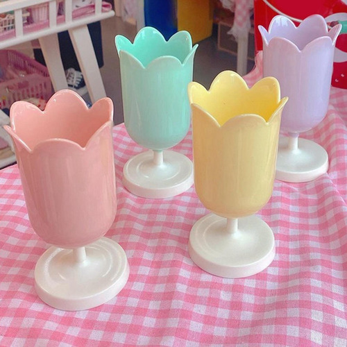 2 Set De 6 Portaplumas, Florero De Escritorio, Kit 2 Piezas