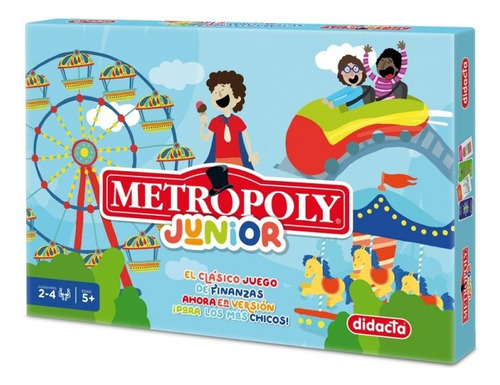 Juego De Mesa Metropoly Junior Didacta -  Giro Didáctico