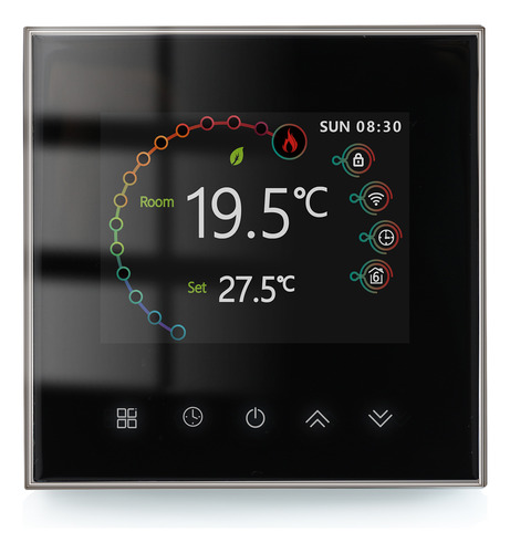 Termostato Wifi Inteligente Control Táctil/app/voz Alexa/goo