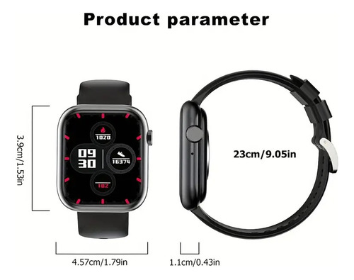 Smartwatch Reloj Inteligente 1.85 '' Android Ios Color Rosa