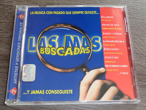 Las Mas Buscadas, Varios Artistas, Cd Max Music 1999