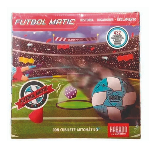 Juego De Mesa Futbol Matic Preguntas Habano 1006 Niño Nene C