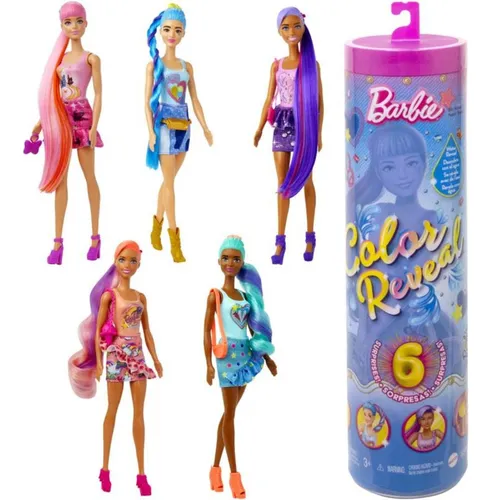 Barbie hotsell color surprise