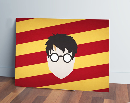 Cuadro Harry Potter Minimalista 23 50x70 Mdf Memoestampados