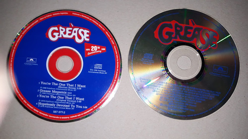 Banda Película Grease Y Single Aniversario * Solo Cds*