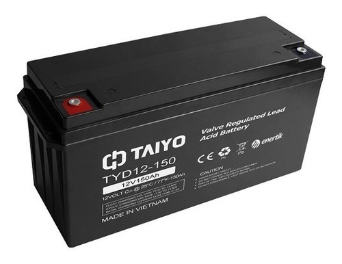 Batería Ciclo Profundo Agm - 12v 150ah - Taiyo