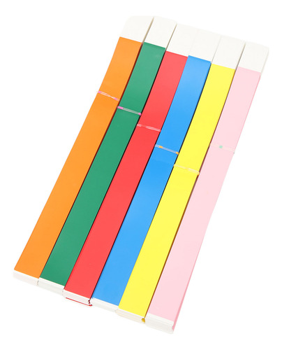 Pulseras Adhesivas De Papel Sintético Para Fiestas, 600 Unid