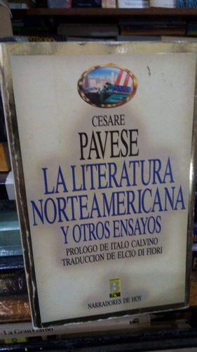 Pavese La Literatura Norteamericana Prologo Italo Calvino