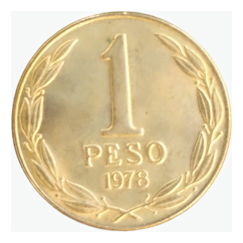 Chile 1 Peso Año 1978 O'higgins 