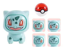 Comprar Juguete Pokemon Bubasaur Cambia Cara Ash Pokebola Pokebola