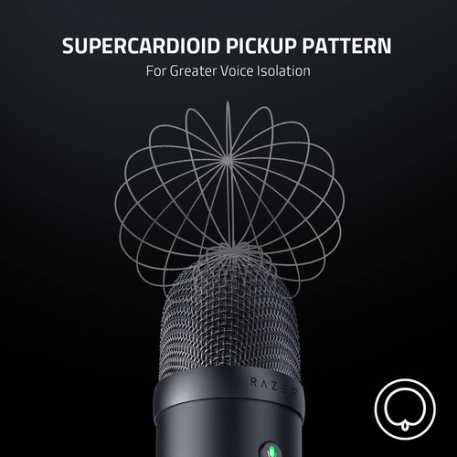 Micrófono De Condensador Usb Razer Seiren V2 X Para Trans...