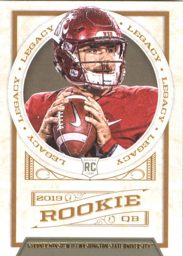 2019 Panini Legacy 166 Gardner Minshew Ii Washington State C