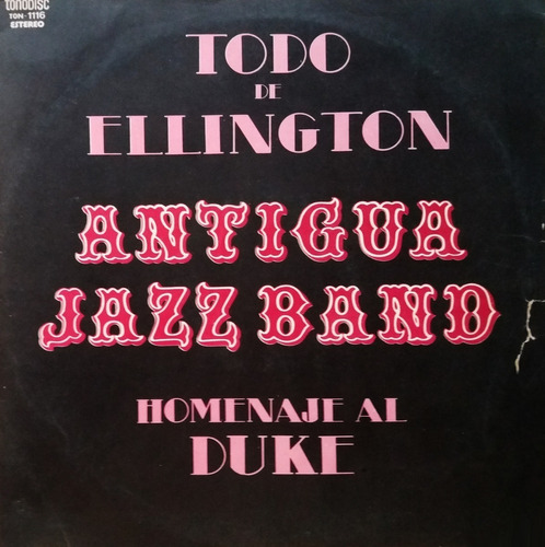 Todo De Ellington Antigua Jazz Homenaje Al Duke 2 Lp 