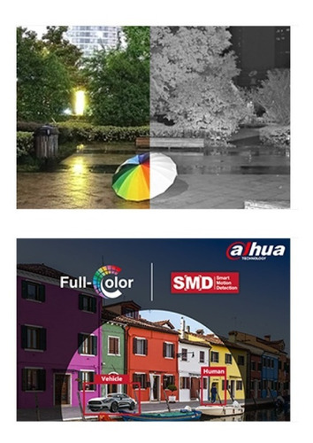 Kit 4 Camaras Fullcolor Bullet 5mp Dvr 5mp Wizsense 2tb