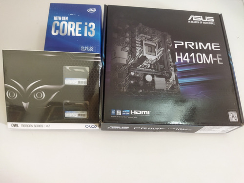 Combo Tarjeta Madre, Procesador Intel I3 10 Gen Y 16 Gb Ram