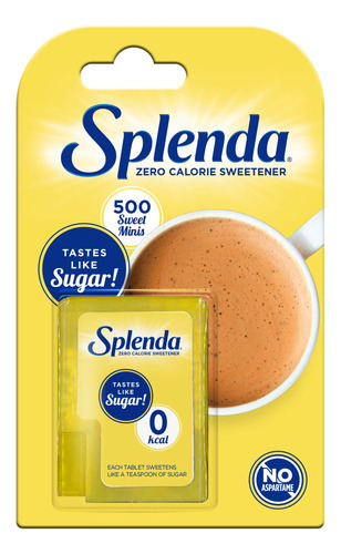 Endulzante Splenda 500 mini Tabletas