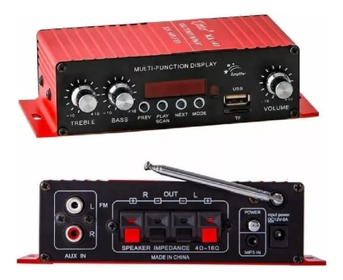 Amplificador Potencia Mini Amplificador Luxell Lxa-025