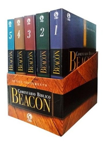 Box Comentário Bíblico Beacon Antigo Testamento 5 Brochura