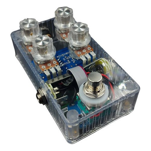 Pedal Overdrive Sin Nombre Transparente- Silicon Zuppa