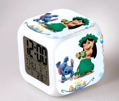 Disney - Reloj LED infantil Lilo y Stitch ㅤ, Varios