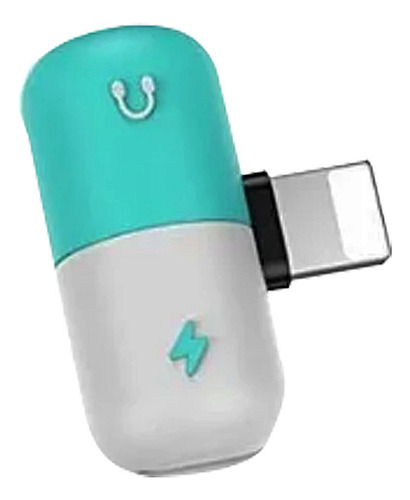 Adaptador Doble Lightning Carga Y Auricular Para iPhone