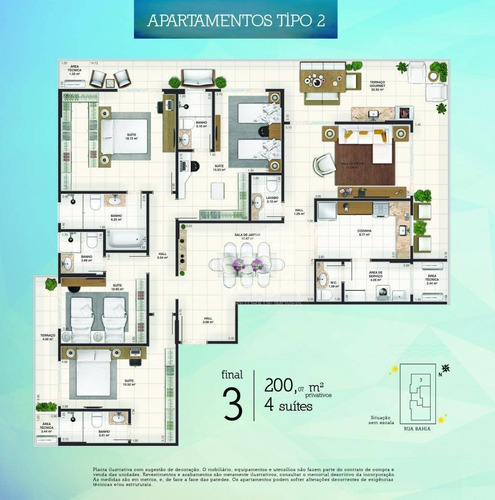 Imagem 22 de 30 de Apartamento Com 2 Dormitórios À Venda, 98 M² Por R$ 693.000,00 - Canto Do Forte - Praia Grande/sp - Ap2010