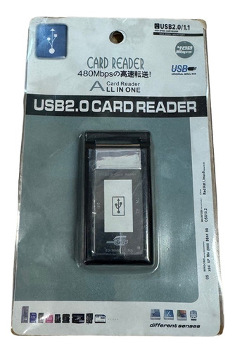 Multilector De Memoria Usb 2.0 Micro Sd Sd Memory Stick Xd