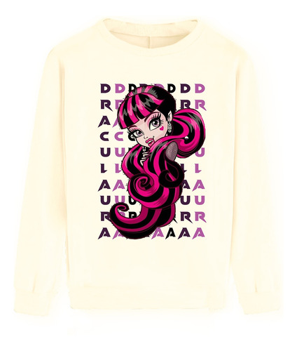  Sudadera Sueter Monster High Draculaura Iconic Moda 2023