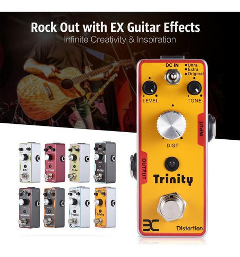 Eno Reverb Pedal Efecto Guitarra True Bypass