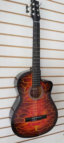 Guitarra Acústica +método De Aprendizaje + Púa+ Envío Gratis