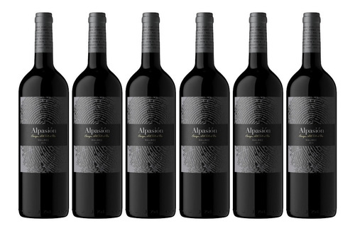 Caja X 6 Vino Alpasion Estate Malbec 750 Ml