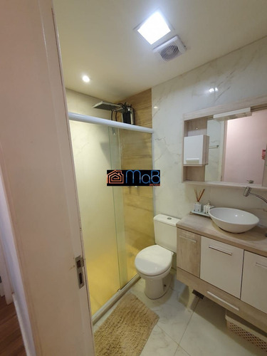 Imagem 11 de 14 de Lindo Apartamento Próximo A Praia Com Suporte Para Home Office - Ap0219