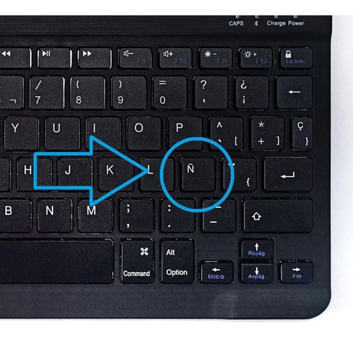 Funda Teclado Inalámbrico En Español Para iPad A16 11a Gen.