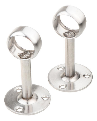 4 X Soporte Para Poste De Cortina De Socket Montaje En