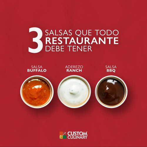 Salsa Bbq Para Alitas, Costillas, Mariscos, Botanas 4 Kg