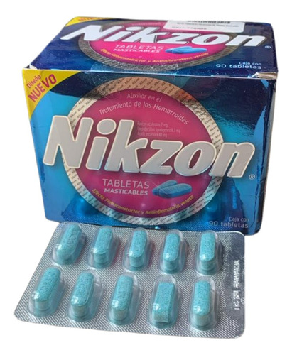 Nikzon 10 Tabletas Hemorroides - Unidad a $5400